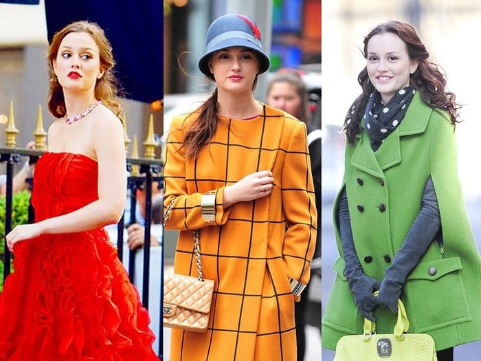 3 of Blair Waldorf's iconic vintage style outfits