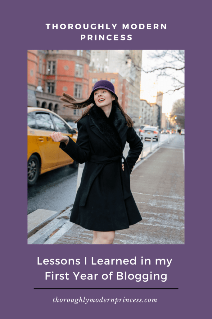 Lessons I learned in my first year of blogging