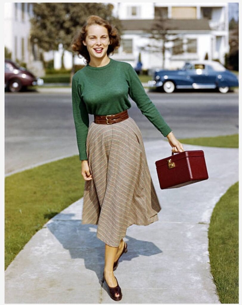 1940s vintage image of Janet Leigh