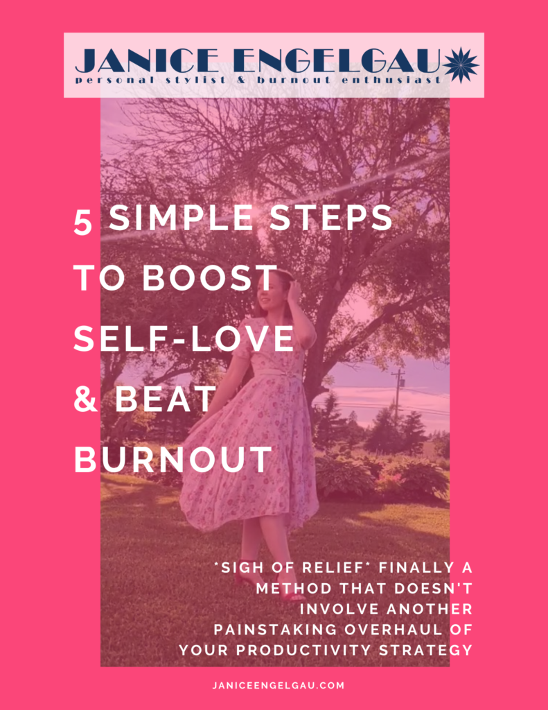 5 Simple Steps to boost self love Beat Burnout Ebook